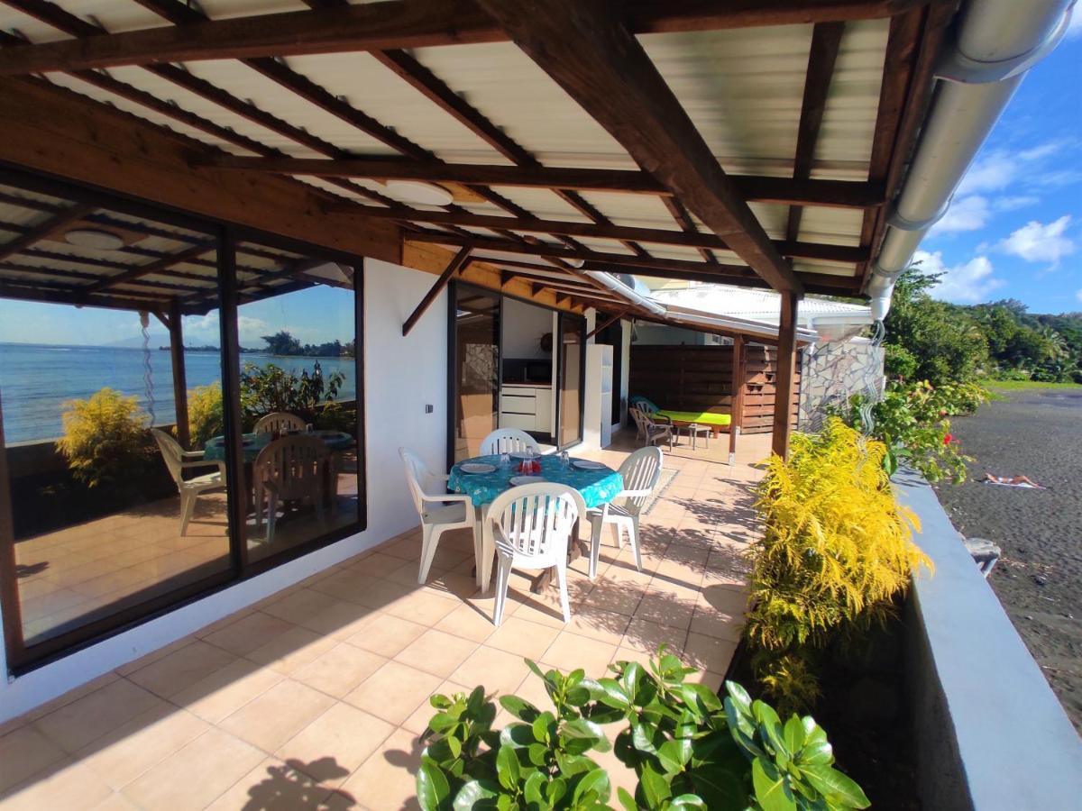 TAHITI - Taharaa Beach Bungalow Arue  Bagian luar foto