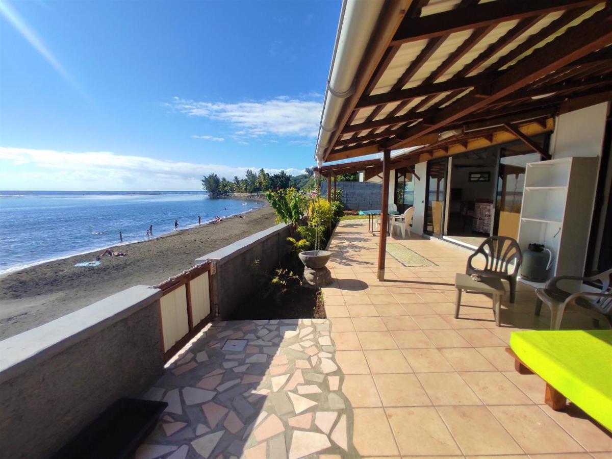 TAHITI - Taharaa Beach Bungalow Arue  Bagian luar foto